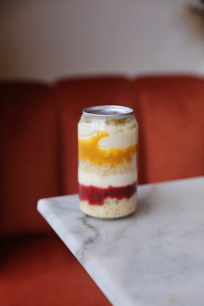 Vanilla Fruit Can Cake