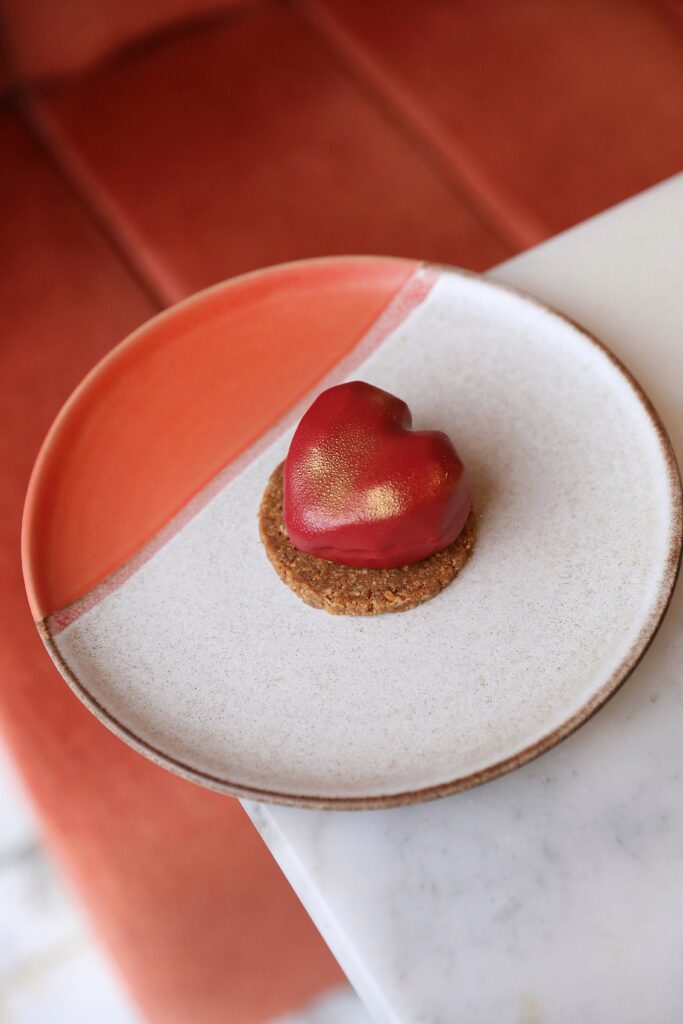 Red Heart Cheesecake