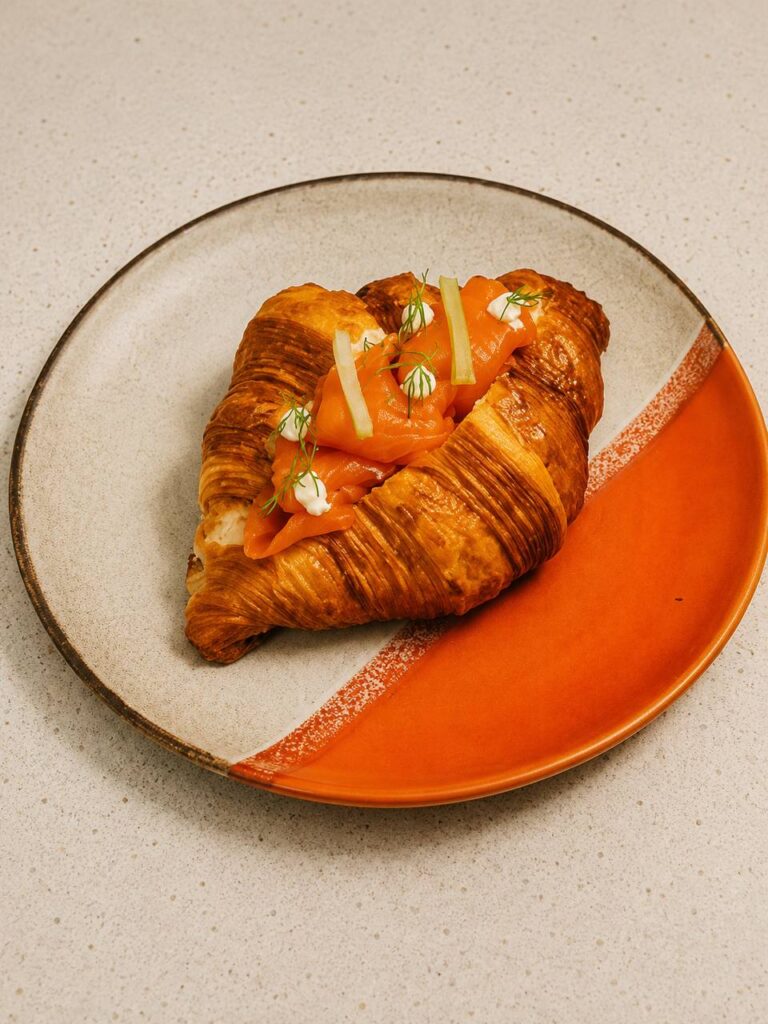 Smoked Salmon Croissant